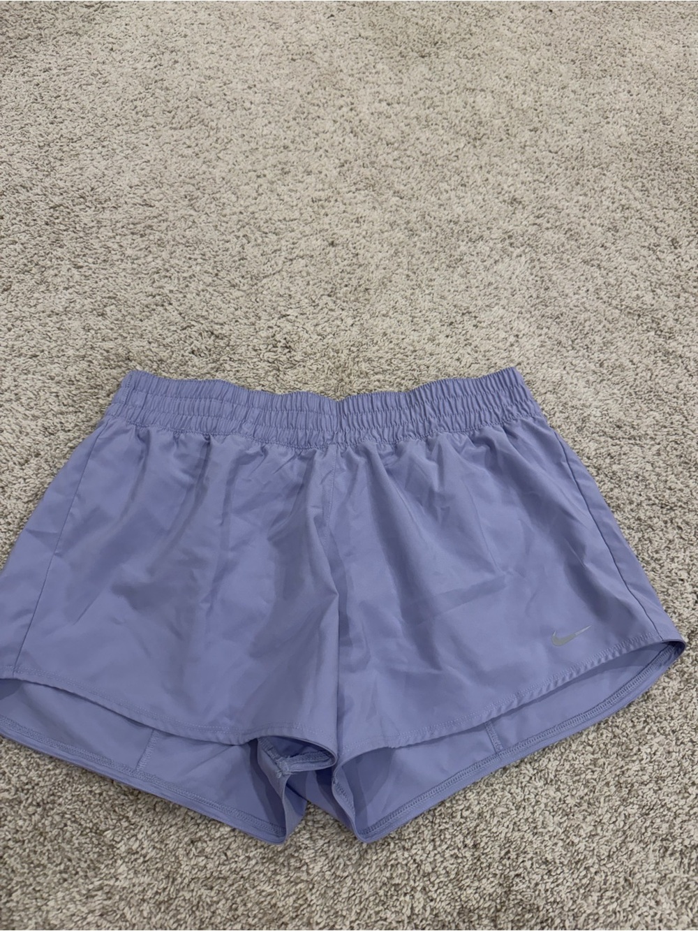 Nike Women's Light Lavender Athletic Running Shorts